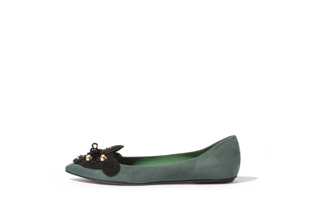 CHLOE MONTERA SUEDE GREEN